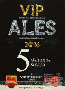 2016 ALES VIP 5 Deneme Sınavı + Çözüm Fasikülleri İlaveli