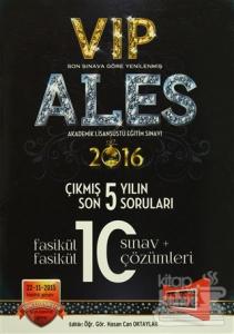 2016 ALES VIP Son 5 Yılın Çıkmış Soruları Fasikül 10 Sınav + Çözümleri