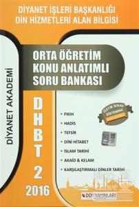 2016 DHBT 2 Orta Öğretim Konu Anlatımlı Soru Bankası