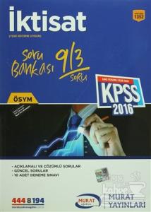 2016 KPSS A Grubu İktisat Soru Bankası
