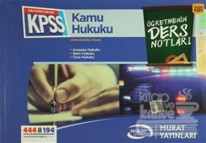 2016 KPSS A Grubu Kamu Hukuku Öğretmenin Ders Notları