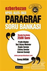 2016 KPSS ALES DGS Ezberbozan Paragraf Soru Bankası
