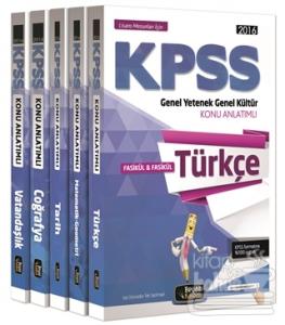 2016 KPSS Genel Yetenek Genel Kültür Konu Anlatım (5 Kitap Takım)