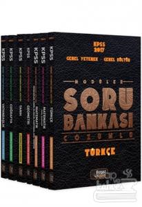 2017 KPSS Genel Yetenek Genel Kültür Çözümlü Modüler Soru Bankası (7 Kitap Set)