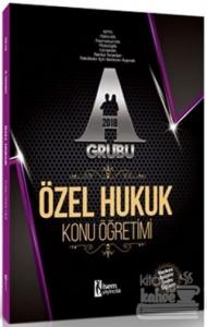 2018 KPSS A Grubu Özel Hukuk Konu Öğretimi