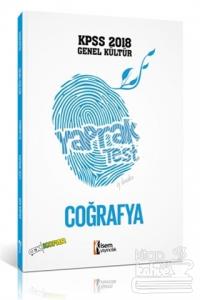 2018 KPSS Genel Kültür Coğrafya Çek Kopar Yaprak Test