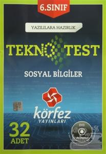 6. Sınıf Tekno Test Yazılılara Hazırlık Sosyal Bilgiler 32 Adet