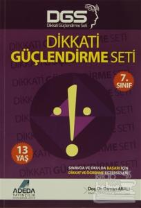 Adeda - DGS Dikkati Güçlendirme Seti  7. Sınıf - 13 Yaş