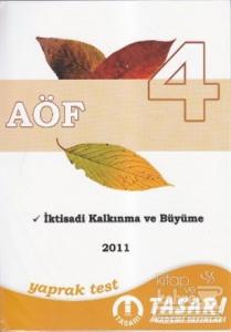 AÖF Yaprak Test 4: İktisadi Kalkınma ve Büyüme