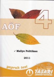 AÖF Yaprak Test 4: Maliye Politikası