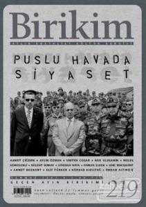 Birikim Aylık Sosyalist Kültür Dergisi Sayı: 219