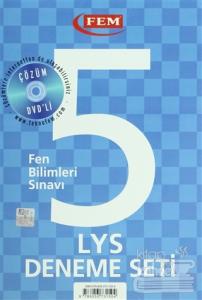 Çözüm Dvd'li 5 LYS Deneme Seti Fen Bilimleri Sınavı