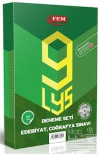 Fem  2014 Çözüm DVD'li LYS 9 Deneme Seti Edebiyat, Coğrafya Sınavı