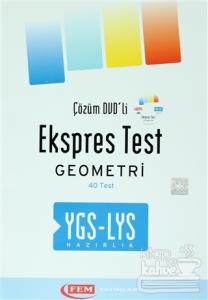 Fem YGS-LYS Hazırlık  Çözüm DVD'li Ekspres Test Geometri