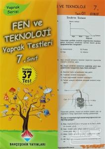 Fen ve Teknolojileri Yaprak Testleri 7. Sınıf