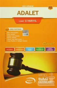 Güz Dönemi Adalet 2. Sınıf 3. Yarıyıl