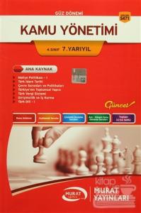 Güz Dönemi Kamu Yönetimi 4. Sınıf 7. Yarıyıl