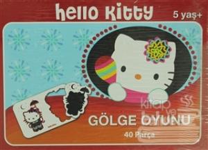 Hello Kitty Gölge Oyunu 40 Parça Puzzle