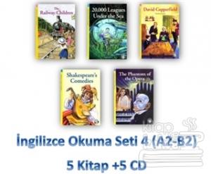 İngilizce Okuma Seti 4 (A2-B2) 5 Kitap +5 CD Kolektif