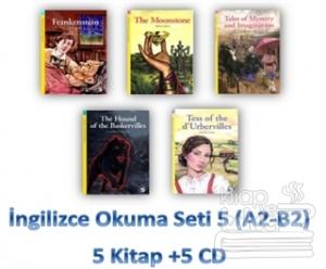 İngilizce Okuma Seti 5 (A2-B2) 5 Kitap +5 CD