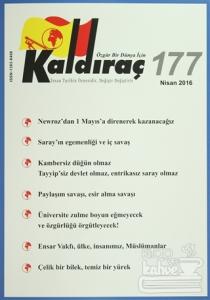 Kaldıraç Dergisi Sayı : 177 Nisan 2016