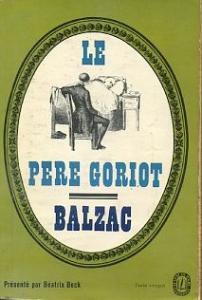 Le Pere Goriot Honore de Balzac