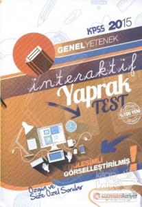 KPSS 2015 Genel Yetenek İnteraktif Yaprak Test
