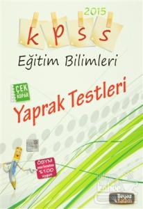 KPSS Eğitim Bilimleri Yaprak Testleri 2015