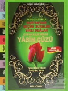 Kur'an Kalbi Müjde Yasin Cüzü (Çanta Boy) Gül Kokulu