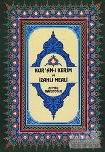 Kur'an-ı Kerim ve İzahlı Meali (Rahle Boy) (Ciltli)