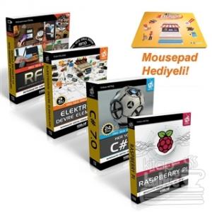Raspberry Pi Proje Seti (4 Kitap Takım) Kolektif