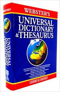 Webster's Universal Dictionary and Thesaurus Kolektif