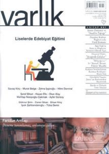 Varlık Aylık Edebiyat ve Kültür Dergisi Sayı: 1176 - Eylül 2005