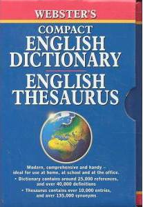 Webster's Compact Dictionary and English Thesaurus Kolektif