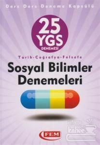 YGS Sosyal Bilimler 25 Denemesi