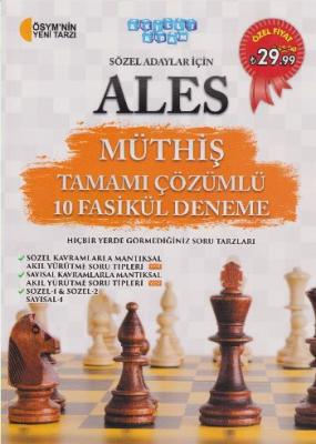 Akıllı Adam ALES Sözel Adaylar İçin Müthiş Tamamı Çözümlü 10 Fasikül Deneme