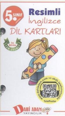 Dahi Adam 5. Sınıf Resimli İngilizce Dil Kartları
