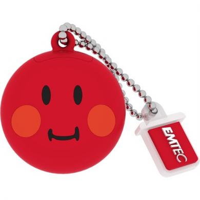 Emtec SW102 8GB USB Bellek Smiley Red