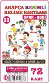 Spor Hobi - Arapça Resimli Kelime Kartları 11 72 Kart