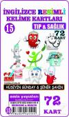 Tıp ve Sağlık - İngilizce Resimli Kelime Kartları 15
