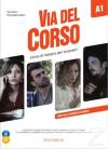 Via del Corso A1 Libro Dello Studente ed Esercizi + 2 CD Audio + DVD