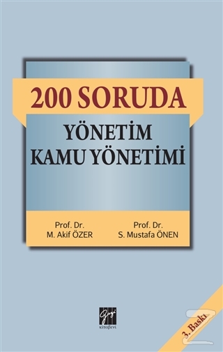 200 Soruda Yönetim Kamu Yönetimi Mehmet Akif Özer