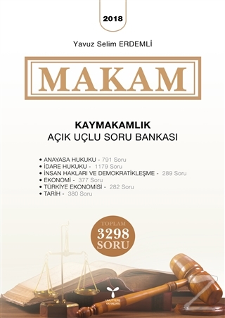 2018 Makam - Kaymakamlık Açık Uçlu Soru Bankası