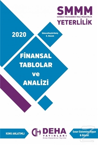 2020 SMMM Yeterlilik Konu Anlatımlı Finansal Tablolar ve Analizi