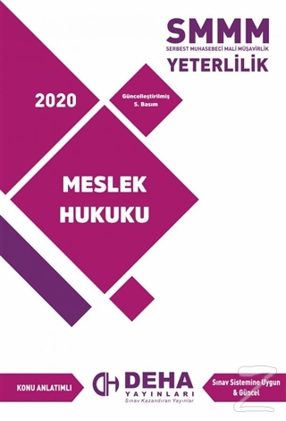 2020 SMMM Yeterlilik Konu Anlatımlı Meslek Hukuku