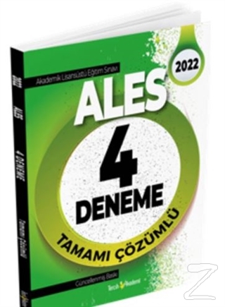 2021 ALES Tamamı Çözümlü 4 Deneme Kolektif