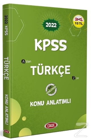2022 KPSS Türkçe Konu Anlatımlı Kolektif