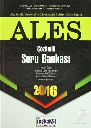 ALES 2016 Çözümlü Soru Bankası Alper Elaldı
