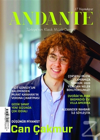 Andante Müzik Dergisi Yıl: 17 Sayı: 156 Ekim 2019 Kolektif