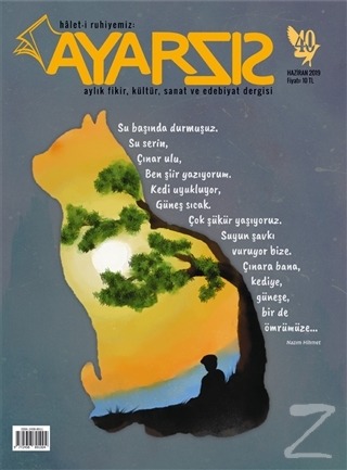 Ayarsız Aylık Fikir Kültür Sanat ve Edebiyat Dergisi Sayı: 40 Haziran 